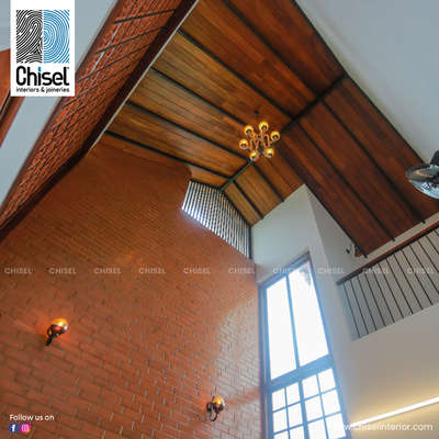 #WoodenCeiling #woodenfinish #woodeninterior #wooden_panelling #woodenartwork #WoodenBalcony