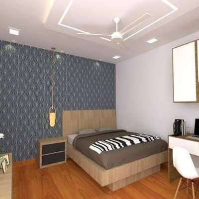 bed room  #BedroomDecor  #architecturedesigns  #InteriorDesigner  #FalseCeiling  #FalseCeiling_llighting_flooring  #WoodenFlooring  #bed