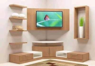 corner TV unit playwood / mica
all types carpentry and interior works. contact :9562955142