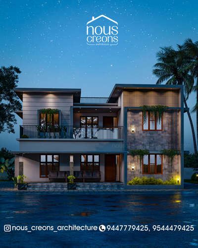 Proposed Residence | 2300 Sqft | 4 BHK | Alappuzha   | #KeralaStyleHouse  #keralaplanners #MrHomeKerala #keralahomestyle
