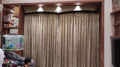 pleated curtain work
designing flap
