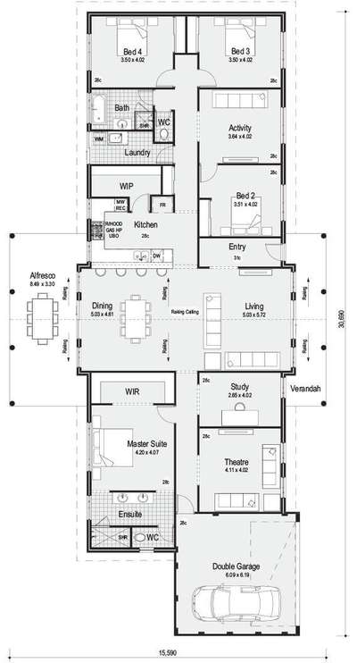 1rs/sqft me Modern Planning karvaye  #2d #2dplanning #FloorPlans  #planning