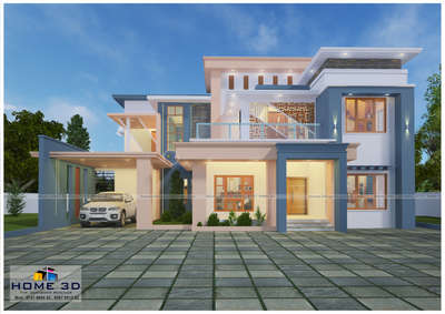 Residential project  
designer 9747--9900--42
 #3d  #ElevationHome  #HouseDesigns  #ContemporaryHouse  #planing  #spaceinteriors