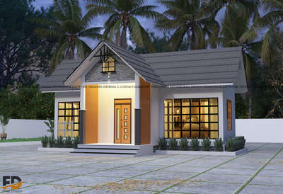 *Budget House*
Budget House in Kerala
Sqfeet - 500
Location - Kollam
Total cost - 8lakhs