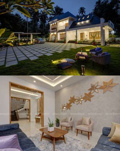 CLIENT NAME: 𝐌𝐑.𝐖𝐈𝐋𝐒𝐎𝐍 𝐏𝐀𝐔𝐋 & 𝐌𝐑𝐒. 𝐋𝐈𝐒𝐀 𝐊
LOCATION: 𝐏𝐀𝐕𝐀𝐑𝐀𝐓𝐓𝐘
AREA: 𝟑𝟎𝟎𝟎 𝐒𝐐𝐅𝐓
A contemporary and colonial fusion project.
Warm and cool colors, have different effects on the mood. The colour combinations connecting each room to create an eye-catching visual language. The usage of geometric shapes in the highlight wall and the living creating shapes and emotions that are impactful as well as endearing. The elegance of teakwood mixed with white and grey combo possesses natural beauty. A maintenance friendly arranged designs. The concepts of bedrooms are aligned in unique specified way.
A simple design with intense content by Woodnest Developers!
𝗚𝗲𝘁 𝘂𝘀 𝗼𝗻
📞 +91 702593 8888  🌐 www.woodnestdevelopers.com  📧 enquiry@woodnestdevelopers.com
.
.
.
.
.
.
.
.
.
.
.
.
.
.
.
.
.
#woodnestinteriors #homeinteriors #homedecor #interiordesign #architecture #bedroomdesigns #modularkitchen #interiorstyling #luxuryhomes #homedecoration