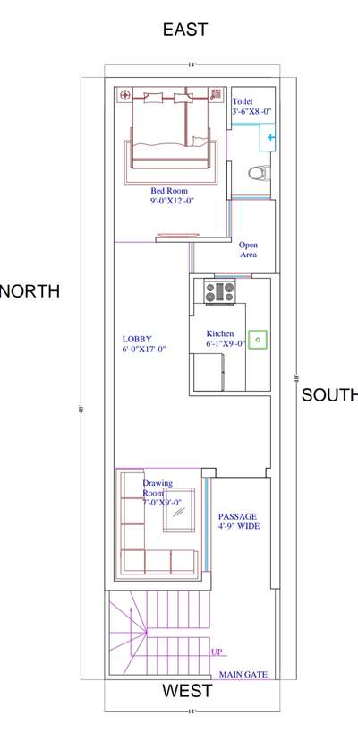 # Small dream house  plan design