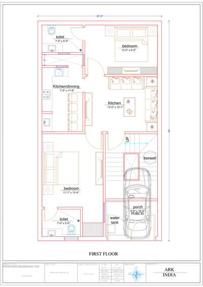 location -noida
size - 22x40
facing - south
2bhk 
call us for building design as per vastu
 #FloorPlans  #HouseDesigns  #vastu  #2DPlans  #Architect