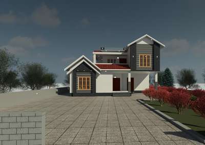 3D Home Designs
 #3d  #Residentialprojects  #doublestorey  #veeddesign