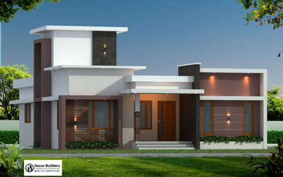 Residence design for Abdul Khaleel 1300 sqf...
........................... 
#Architect #architecturedesigns #HouseDesigns #InteriorDesigner