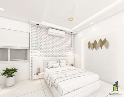 Elroi Flat Bedroom Interior Thrissur