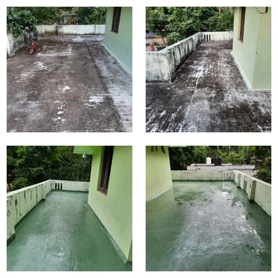 #Waterproofing - Vinca Waterproofing completed another project successfully with Custmised Colour...