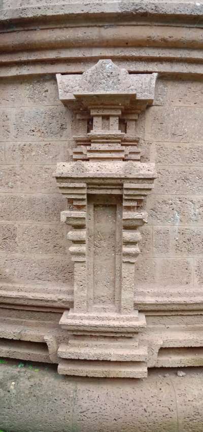 #temple work, punnad sree mahavishnu kshethram
 #laterite stone design
 #laterite stone bricks
 #laterite stone tiles