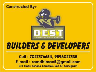 Contact for building construction service on with material basis on best rates.