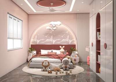 Kids Room Interior #InteriorDesigner #KidsRoom #HomeDecor #kidsroomdesign #3dmax #sketchupmodeling #autocad