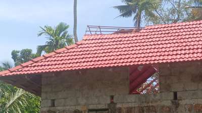 #MixedRoofHouse  traditional look... work in progress... @Cherai