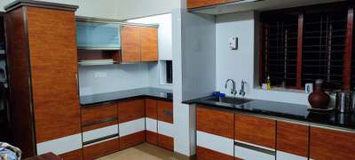 modular kitchen #renovation #aluminum #aluminum panel #acp
