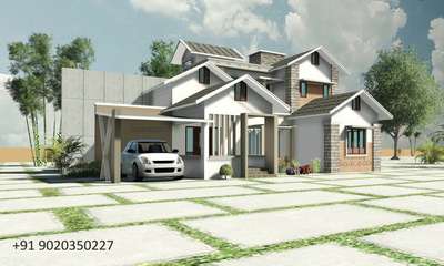 2500 Sqft House Design   # modern House Design  # contemporary design