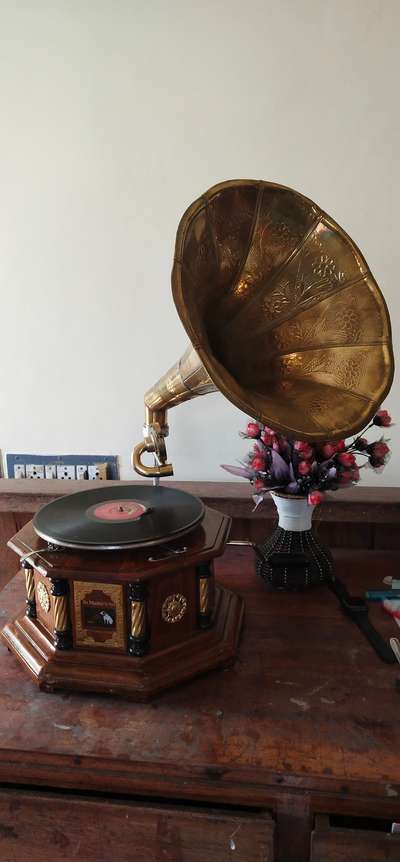 #vintage #gramaphone #antique #homedecor