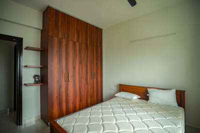 This wardrobe was done according to the client's requirements at Prestige Hillside Gateway in the guest bedroom.