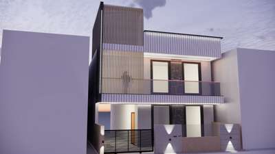 simple yet attractive in design and function 4 bhk house
