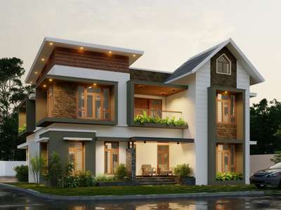 EXTERIOR DESIGN 1800/-
for more details contact
.
 #KeralaStyleHouse  #keralastyle  #ContemporaryHouse
 #TraditionalHouse