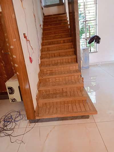 wooden step