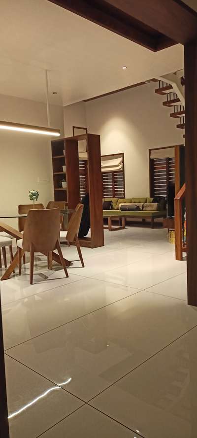 #LivingroomDesigns #daining  #simple #Architectural&Interior #interiordesignkerala