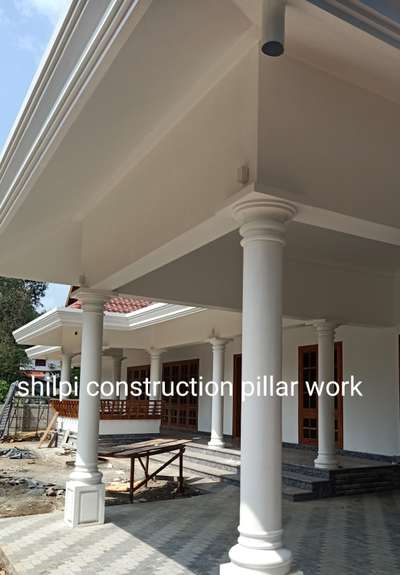Round pillar Desing work