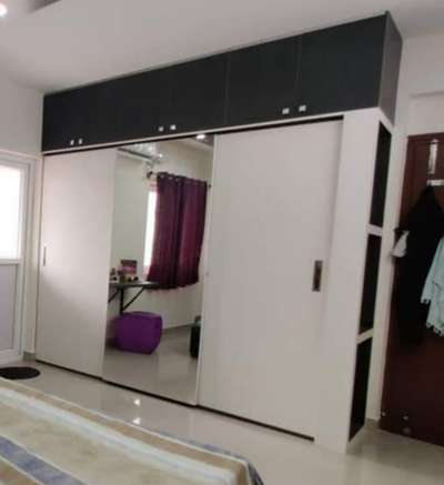 Mica laminated Wardrobes  in and out.