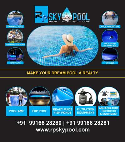 Ongoing projects across South India,

Offices at Bangalore & Thrissur.

For your all your Swimming Pool related works.