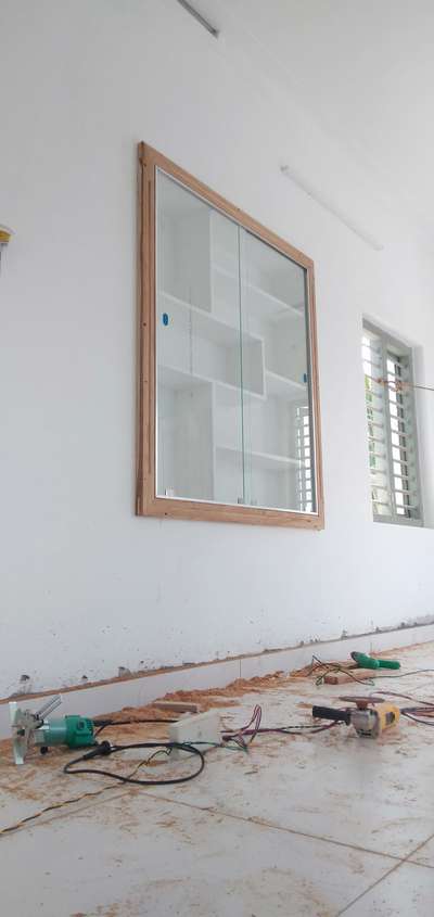 wall show case frame  #