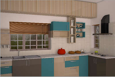 kitchen interior 3d work