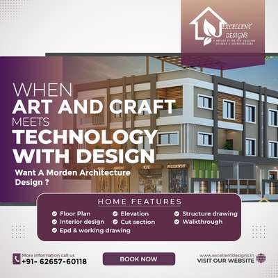 Excellent Designs - Your dream  designs are
just one click from you !!!!
With the world class architectural design
firm, Excellent Designs strives for
creating your imagination into reality. call us
on +91-6265760118
Mail-info.excellentdesigns@gmail.com
Universe Best Elevation by ED Designers
Team.
Call or Watsapp on - 6265760118
#interiordesign #homedesign
#homedecor #luxurydesign #designforlife
#render #vray
#3dsmax #commercial #elevation
#blogfordesign #startup
#instaarchitecture #instadesign
#instainterior
#archilove #realstate #modernarchitecture
#modernhouse
#architecturestudent
#elevation
#elevationdesign
#elevationdesigns