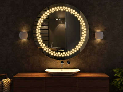 Trending LED mirror for home decor 8107834531 contact me for more #viralhousedesign #trendingdesign #kolo