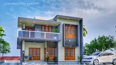 3D HOUSE EXTERIOR
Client: Joseph Augustin 
Design: CIVILMANTHRA DESIGNS  #3Dexterior  #HouseDesigns  #exterior_