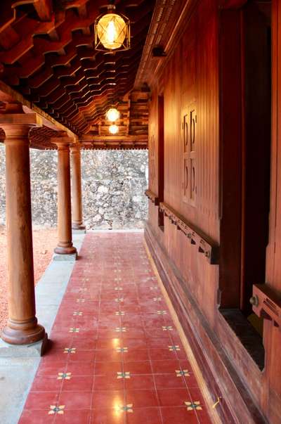 #TraditionalHouse  #tradition  #KeralaStyleHouse  #wooden finish  #WoodenWindows  #pillerdesign  #FlooringTiles  #Tiling  #varanda  #nalukettuveedu  #nalukettuarchitecturestyle