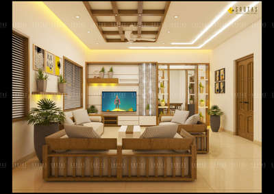 Living room Interior, Thrissur