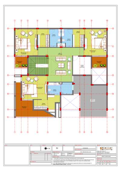ground floor 50x52 east facing first floor 
designed by ATELIER INFINITE 
 #HouseDesigns #houseplan #50x50 #architecturedesigns #Architectural&nterior #Architectural&Interior #InteriorDesigner