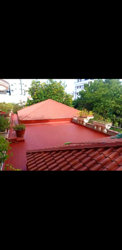 roof water proofing, terrace water proofing terracotta shade

sqft=40/-