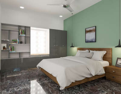 Bedroom design with green wall highlight

Client work_ pallimukku,kollam


 #BedroomDecor #BedroomDesigns
 #InteriorDesigner