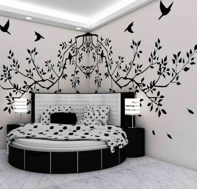Corner bed design #sayyedinteriordesigner  #BedroomDesigns  #cornerbed