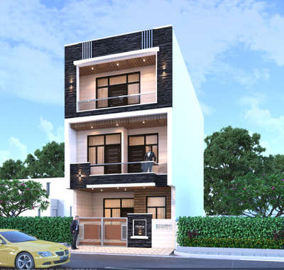 G+2 house in jaipur  #ElevationHome #ElevationDesign #civilconstruction