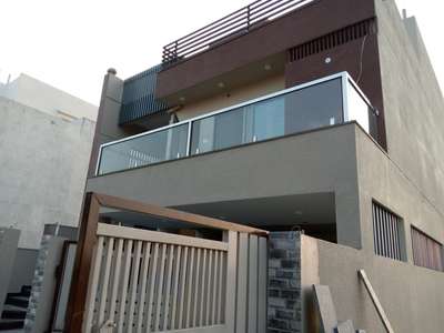 *SS Railing with glass*
Complete work including labour and materials
