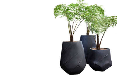 frp indoor planter pots