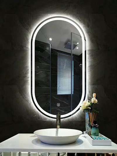 bathroom mirror with LED