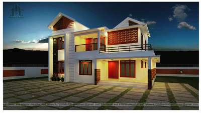 #HouseDesigns #ElevationHome #exterior_Work #KeralaStyleHouse