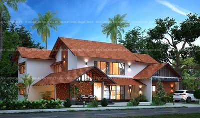 #TraditionalHouse #ContemporaryHouse #MixedRoofHouse #MixedroofStyle #Architect #architecturedesigns #Architectural&Interior #kerala_architecture #architecturedaily #architectsinkerala #best_architect #architecture_hunter #architecturedesign  #homeplans #3DPlans #3Delevation #HomeDecor #ElevationHome #HomeDecor #homeinspo #homedecoration #MrHomeKerala #new_home #hometourmalayalam #KeralaStyleHouse #keralastyle