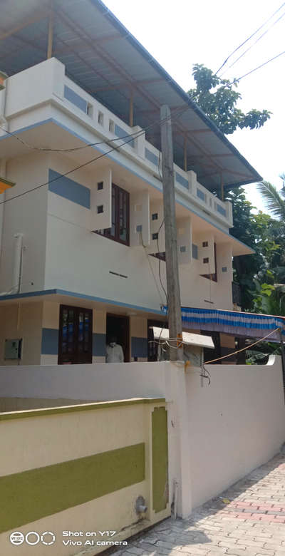 Completed project at Poojappura 1230 sqft