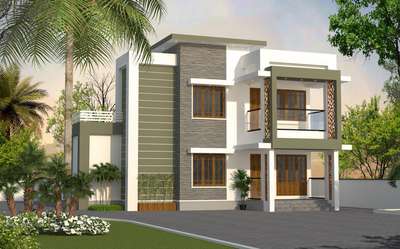 #KeralaStyleHouse  #HouseDesigns  #ContemporaryHouse  #ElevationHome