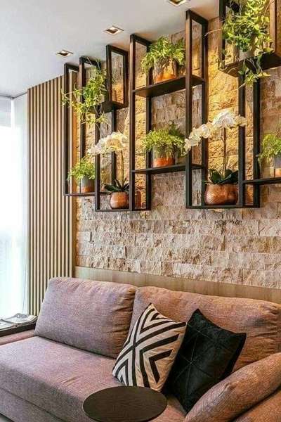 Interior wall plant (gi with wood)